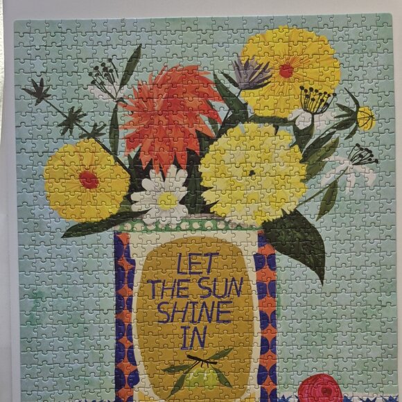 1000 Piece "Let The Sun Shine In" Jigsaw Puzzle - Picture 2 of 4